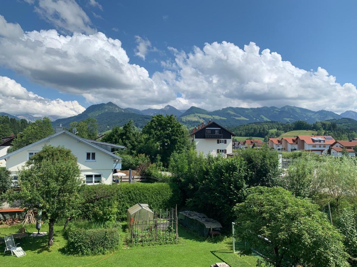 Ferienhaus Allgäu Panorama 180m2 Sonthofen Exterior foto