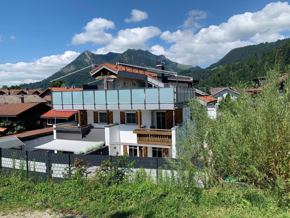 Ferienhaus Allgäu Panorama 180m2 Sonthofen Exterior foto